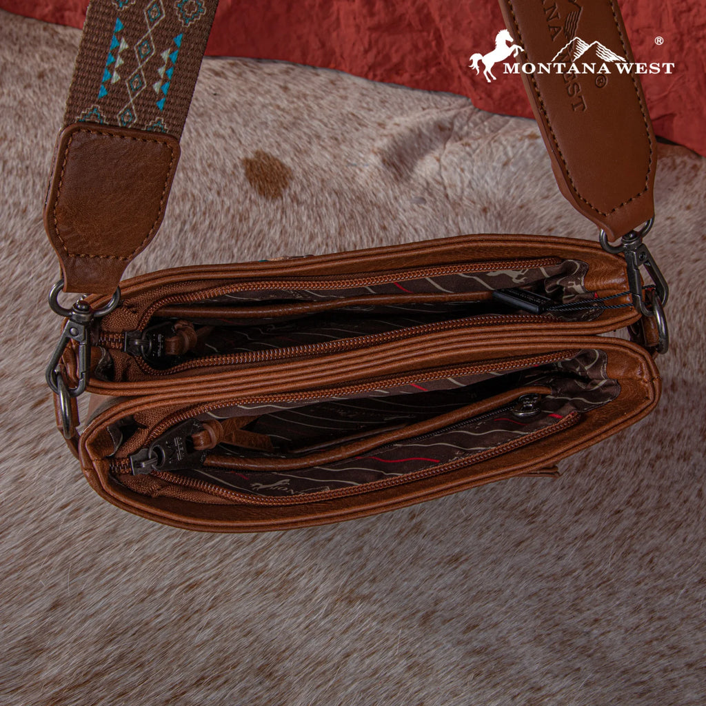 MW Embroidered Collection Concealed Carry Crossbody - Henderson's Western Store