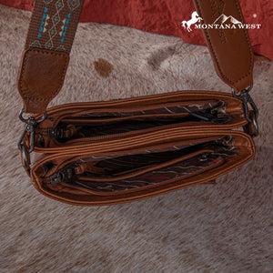 Load image into Gallery viewer, MW Embroidered Collection Concealed Carry Crossbody - Henderson&#39;s Western Store