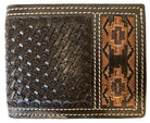 Basketweave Aztec Bifold Wallet - Henderson's Western Store