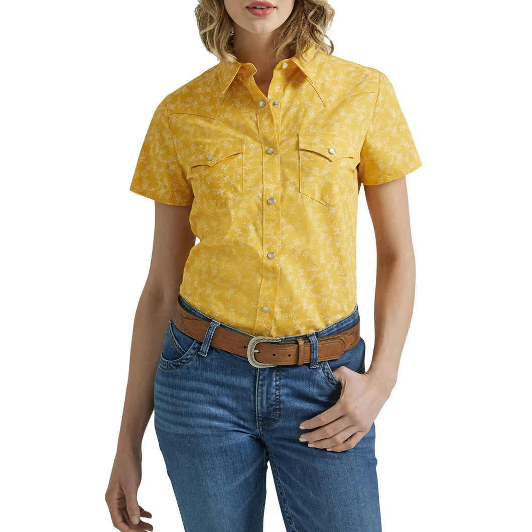 Ladies Wrangler Essential  ~ Yellow - Henderson's Western Store