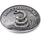 Don't Tread On Me Belt Buckle - Henderson's Western Store
