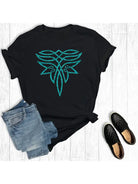 Western Turquoise Boot Stitch Tee - Henderson's Western Store