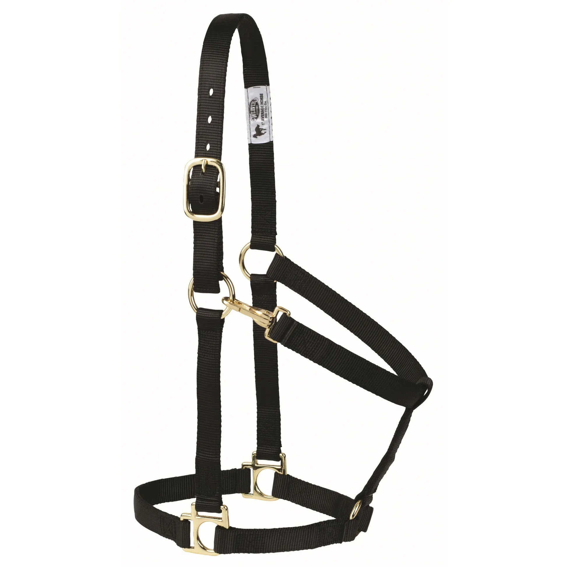 Non-Adjustable Halter w/Throat Snap~Small - Henderson's Western Store