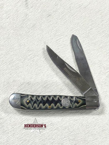 Load image into Gallery viewer, Whiskey Bent Knife ~  Trapper ~ Brown Fang - Henderson&#39;s Western Store