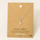 Dainty Cactus Pendant Necklace - Henderson's Western Store