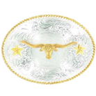 Longhorn Belt Buckle - Henderson's Western Store