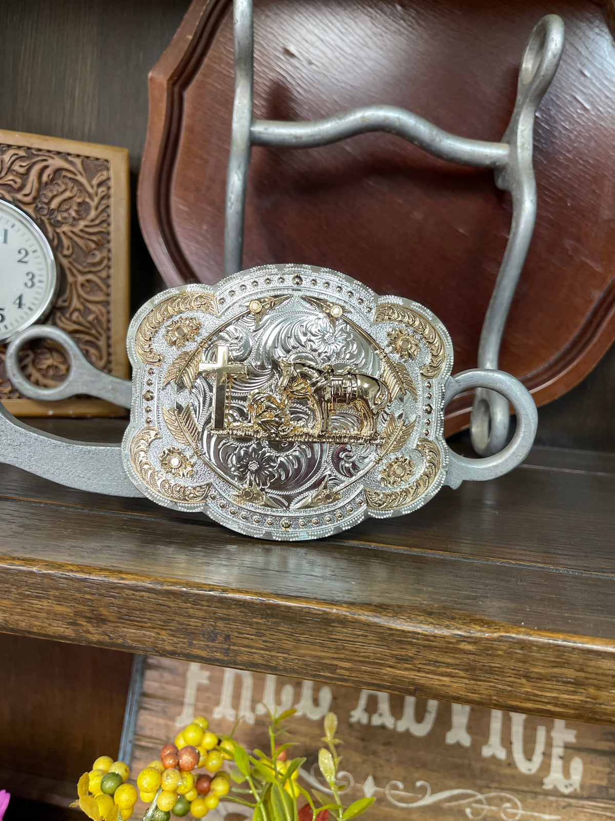 Henderson's Western Store Belt Buckle