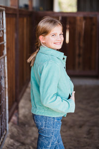 Load image into Gallery viewer, Girl&#39;s Wrangler® Corduroy Jacket - Henderson&#39;s Western Store
