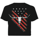 Cowboys Unlimited Slant Flag Tee - Henderson's Western Store