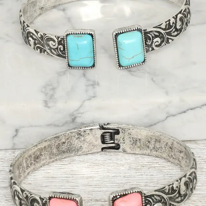 Western Filigree Hinge Bangle - Henderson's Western Store