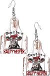 Salty Heifer Earrings - Henderson's Western Store
