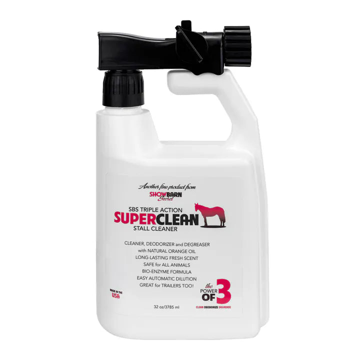 ShowBarn Secret® SuperClean® 32oz | Barn and Stall Cleaner - Henderson's Western Store