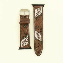 Western Leather Watch Band ~ Tooled - Henderson's Western Store