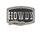 Howdy Belt Buckle - Henderson's Western Store