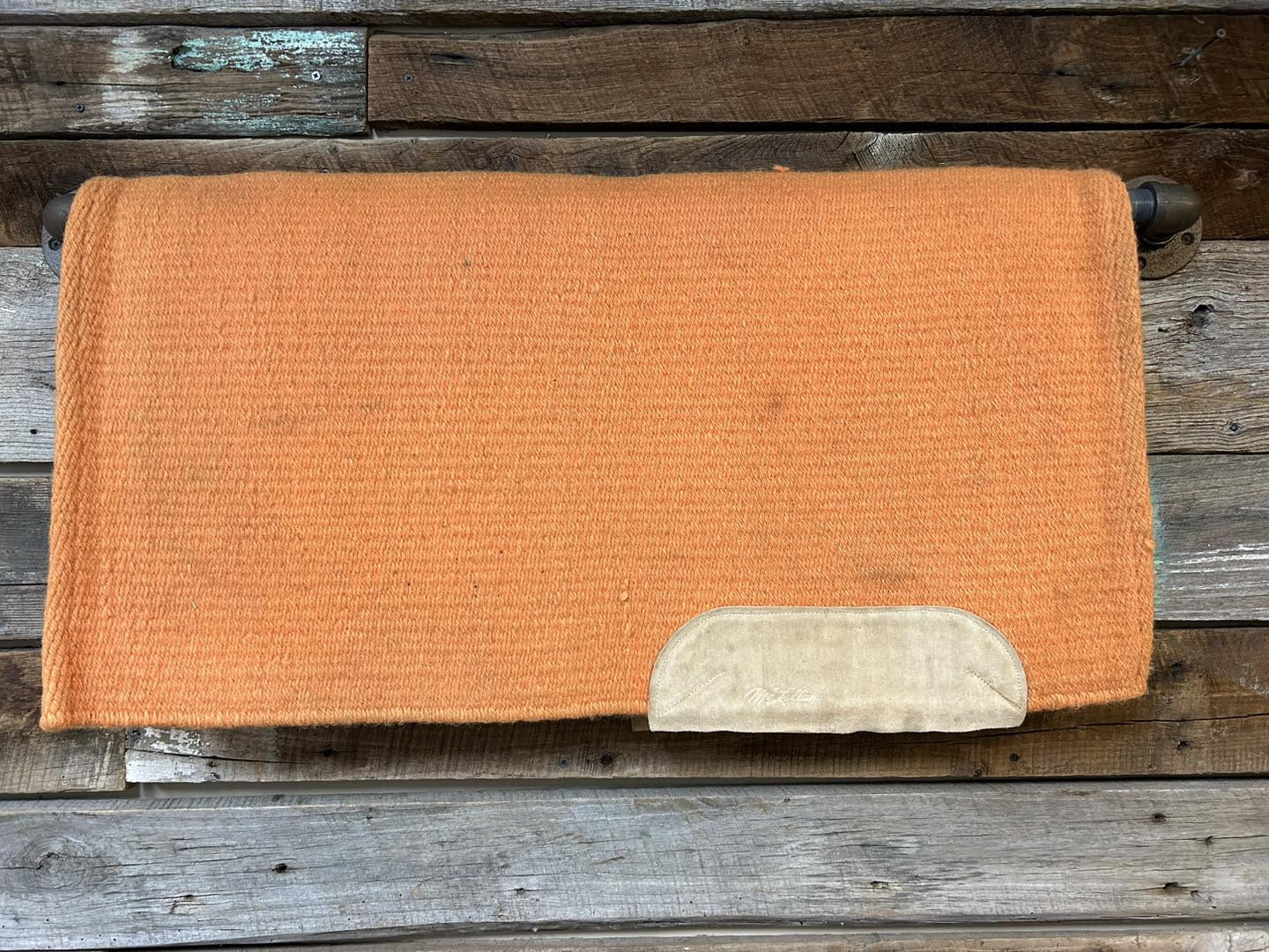 Used Show Pad ~ Orange - Henderson's Western Store