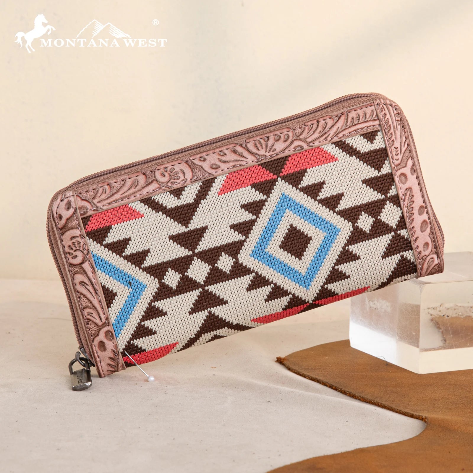 MW Aztec Tapestry  Wallet - Henderson's Western Store