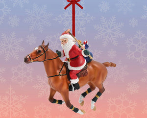 Load image into Gallery viewer, Polo Santa Ornament - Henderson&#39;s Western Store