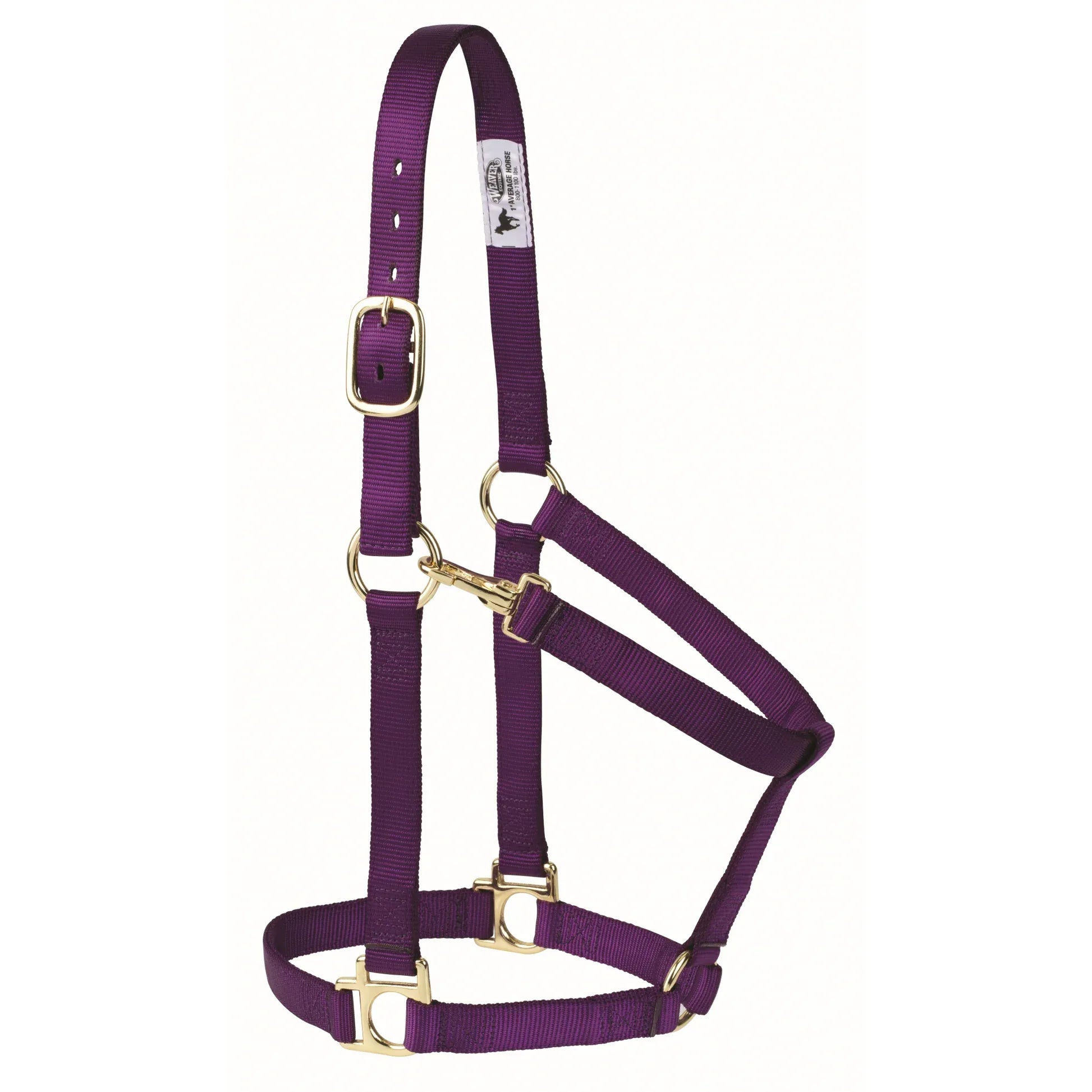 Non-Adjustable Halter w/Throat Snap~Small - Henderson's Western Store