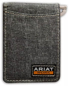 Ariat Work ~ Money Clip ~ Grey - Henderson's Western Store