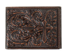 Leather Embossed Cross Wallet ~ Bi-Fold - Henderson's Western Store