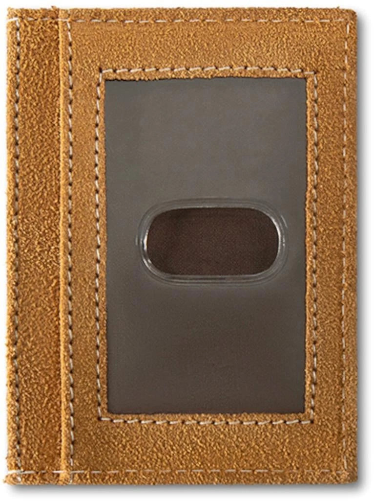 Ariat Money Clip ~ Floral Roughout - Henderson's Western Store