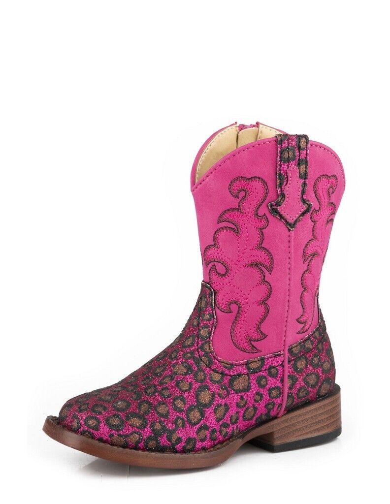 Girl's Glitter Wild Cat Boots by Roper - Henderson's Western Store