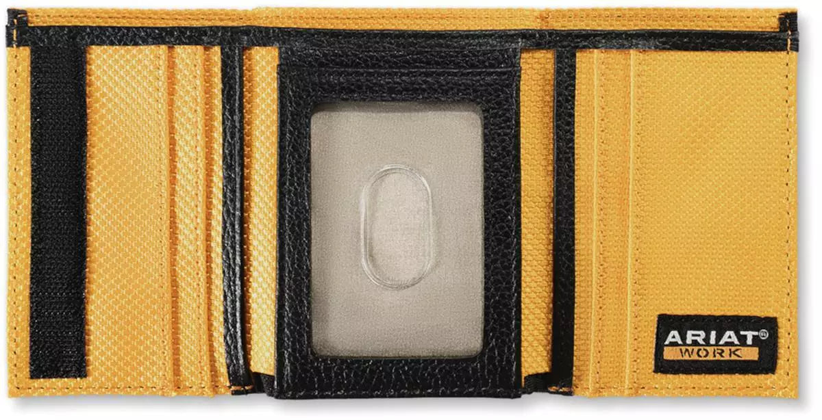 Ariat Work ~ Tri-Fold~ Black - Henderson's Western Store