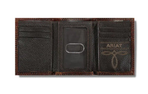 Load image into Gallery viewer, Ariat Shield Rodeo Wallet ~ Tri-Fold - Henderson&#39;s Western Store