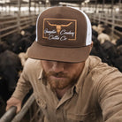 Cattle Co. Ball Cap ~ Brown - Henderson's Western Store