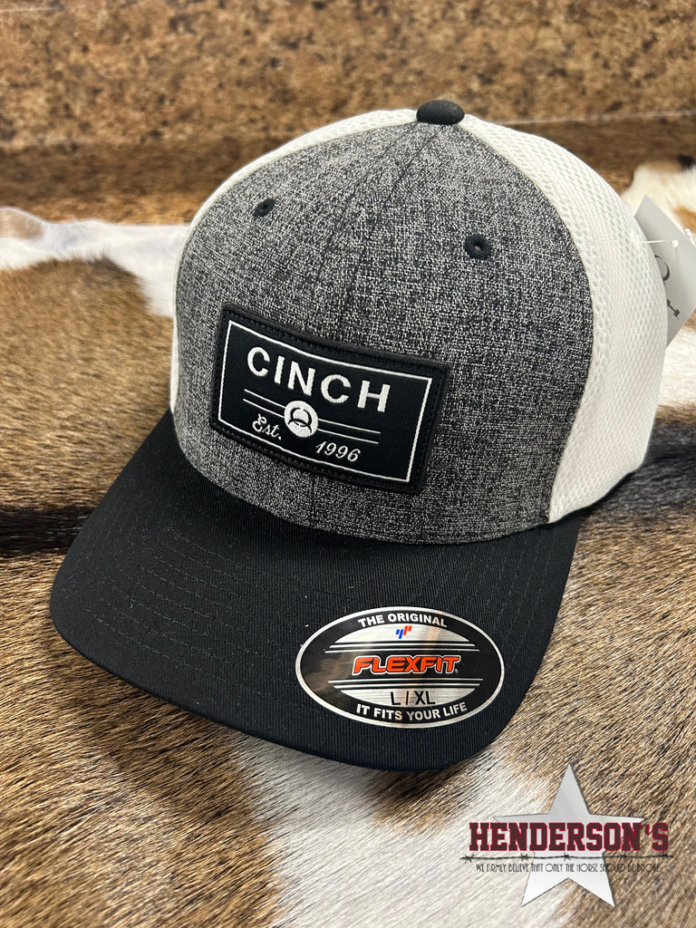 Cinch Flex Fit Ball Cap Black