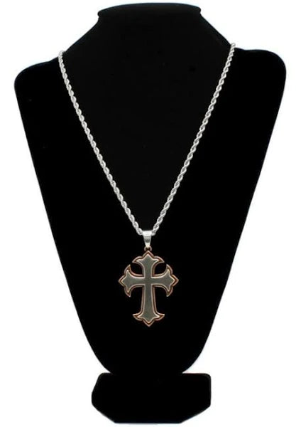Twister Chain ~ Double Layered Cross - Henderson's Western Store