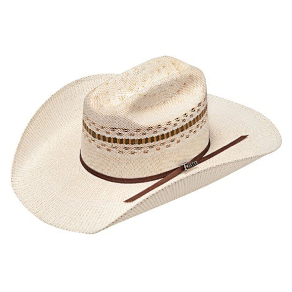 Twister Bangora  Straw Hat ~ Cattleman - Henderson's Western Store