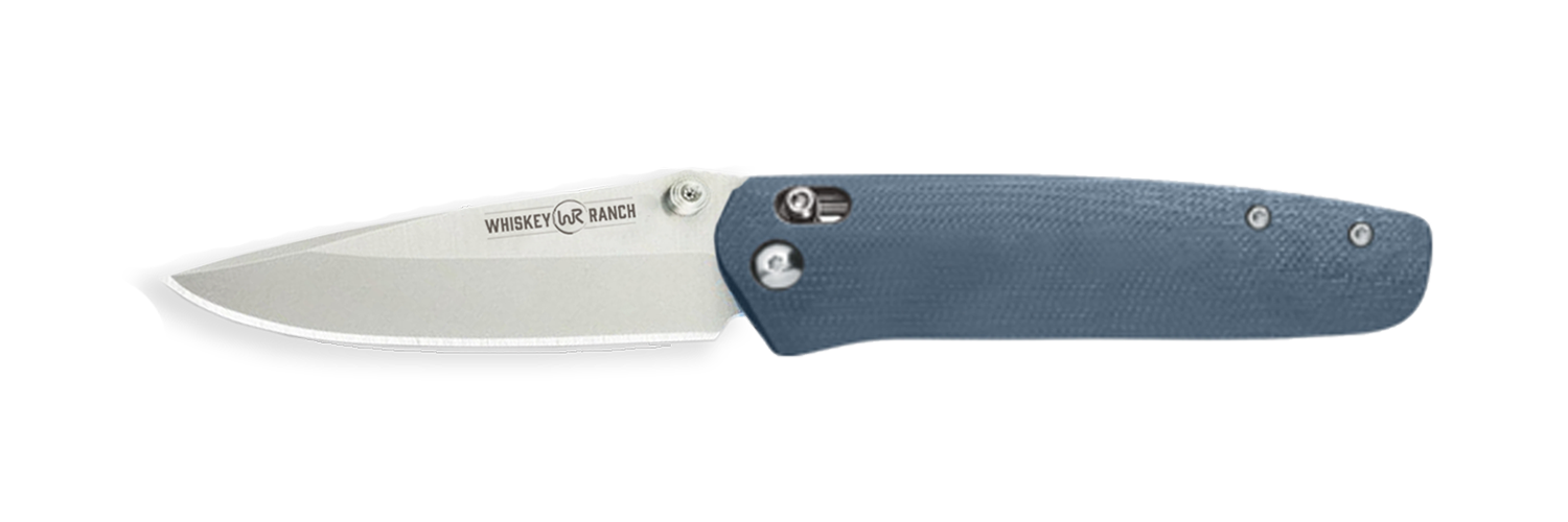 Whiskey Bent Knife ~ Catch Pin Lock ~ Naval - Henderson's Western Store