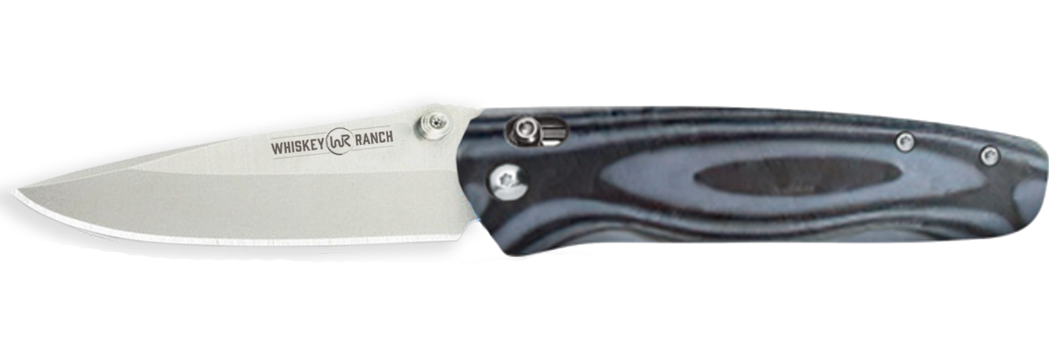 Whiskey Bent Knife ~ Catch Pin Lock ~ Squall - Henderson's Western Store