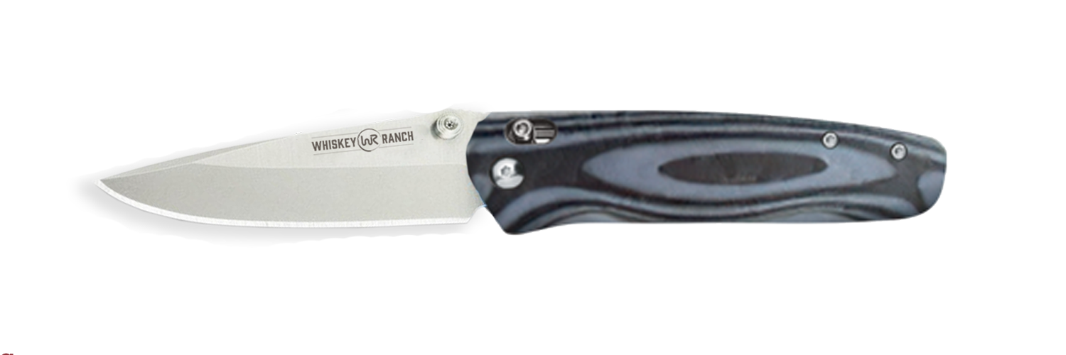 Whiskey Bent Knife ~ Catch Pin Lock ~ Squall - Henderson's Western Store