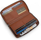 Wrangler Logo Wallet ~ Brown - Henderson's Western Store