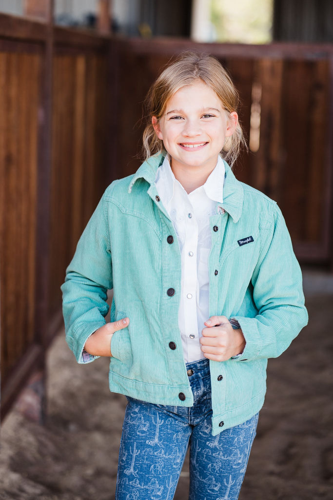 Girl's Wrangler® Corduroy Jacket - Henderson's Western Store