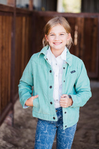 Load image into Gallery viewer, Girl&#39;s Wrangler® Corduroy Jacket - Henderson&#39;s Western Store