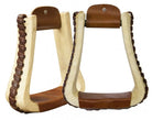 Rawhide Covered Pleasure Stirrup - Henderson's Western Store