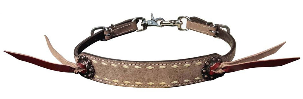 Leather Wither Strap ~ Roughout - Henderson's Western Store