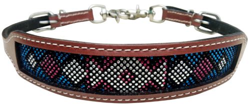 Wither Strap ~Teal & Pink - Henderson's Western Store