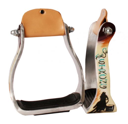 Aluminum Stirrup ~ Finish Strong - Henderson's Western Store