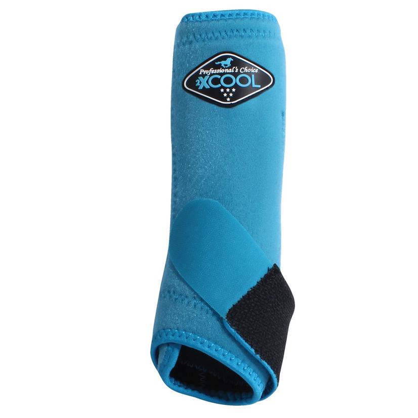 2X Cool Sports Medicine Boots ~ Turquoise - Henderson's Western Store