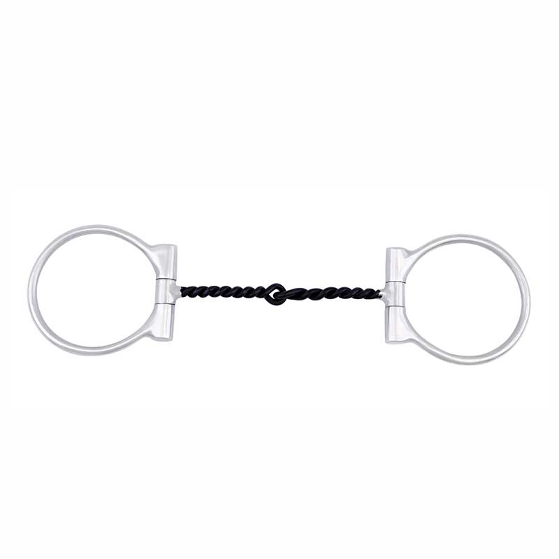 Twisted Wire D Snaffle - Henderson's Western Store
