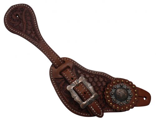 Argentina Leather Spur Strap ~ Mens - Henderson's Western Store