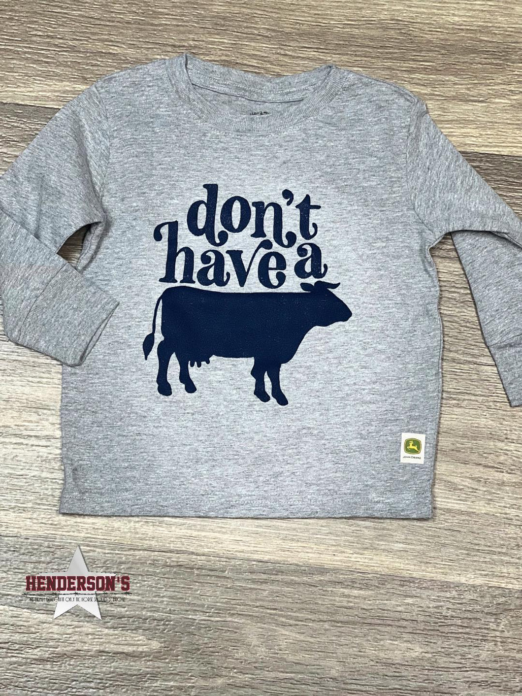 Don't Have A Cow Tee ~ Oxford - Henderson's Western Store