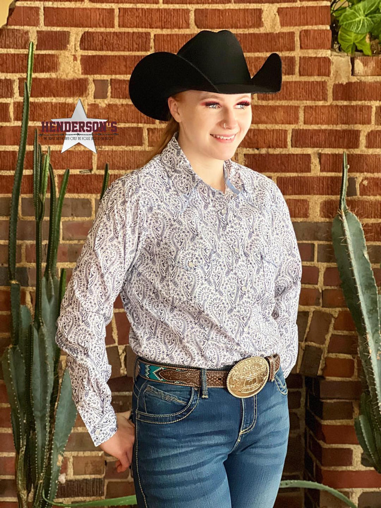Ladies Floral Paisley Rough Stock - Henderson's Western Store