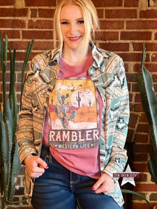 Load image into Gallery viewer, Rambler Tee by Rock &amp; Roll - Henderson&#39;s Western Store