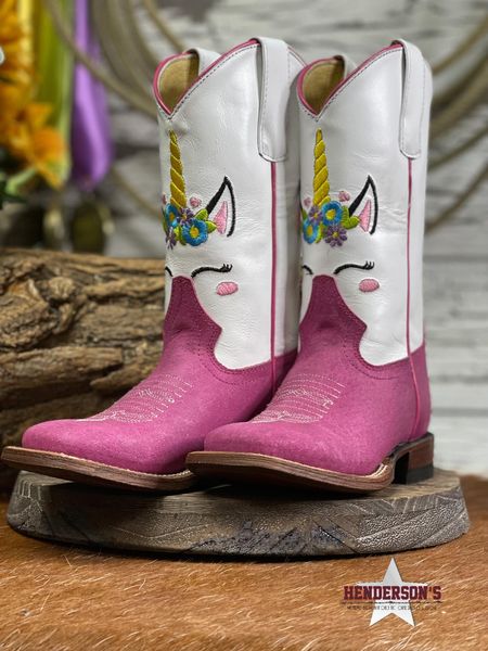 Girl's Unicorn Boots - Main Image