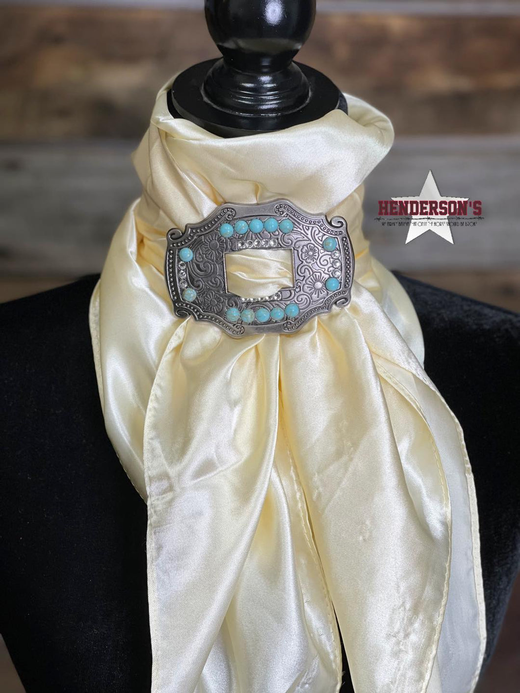 Rodeo Drive XL Buckle Slide ~ Turquoise Stones - Henderson's Western Store
